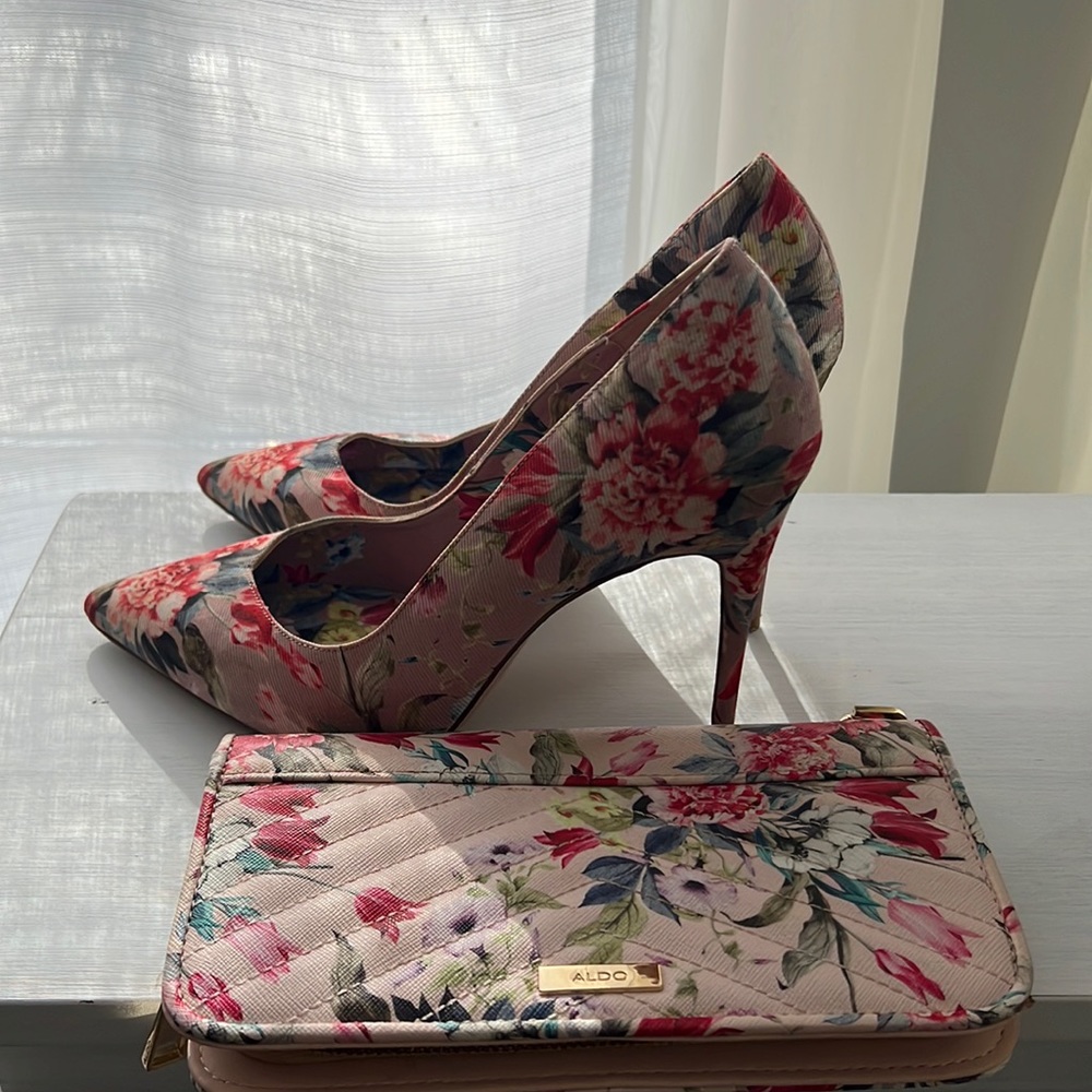 Aldo Floral Pumps